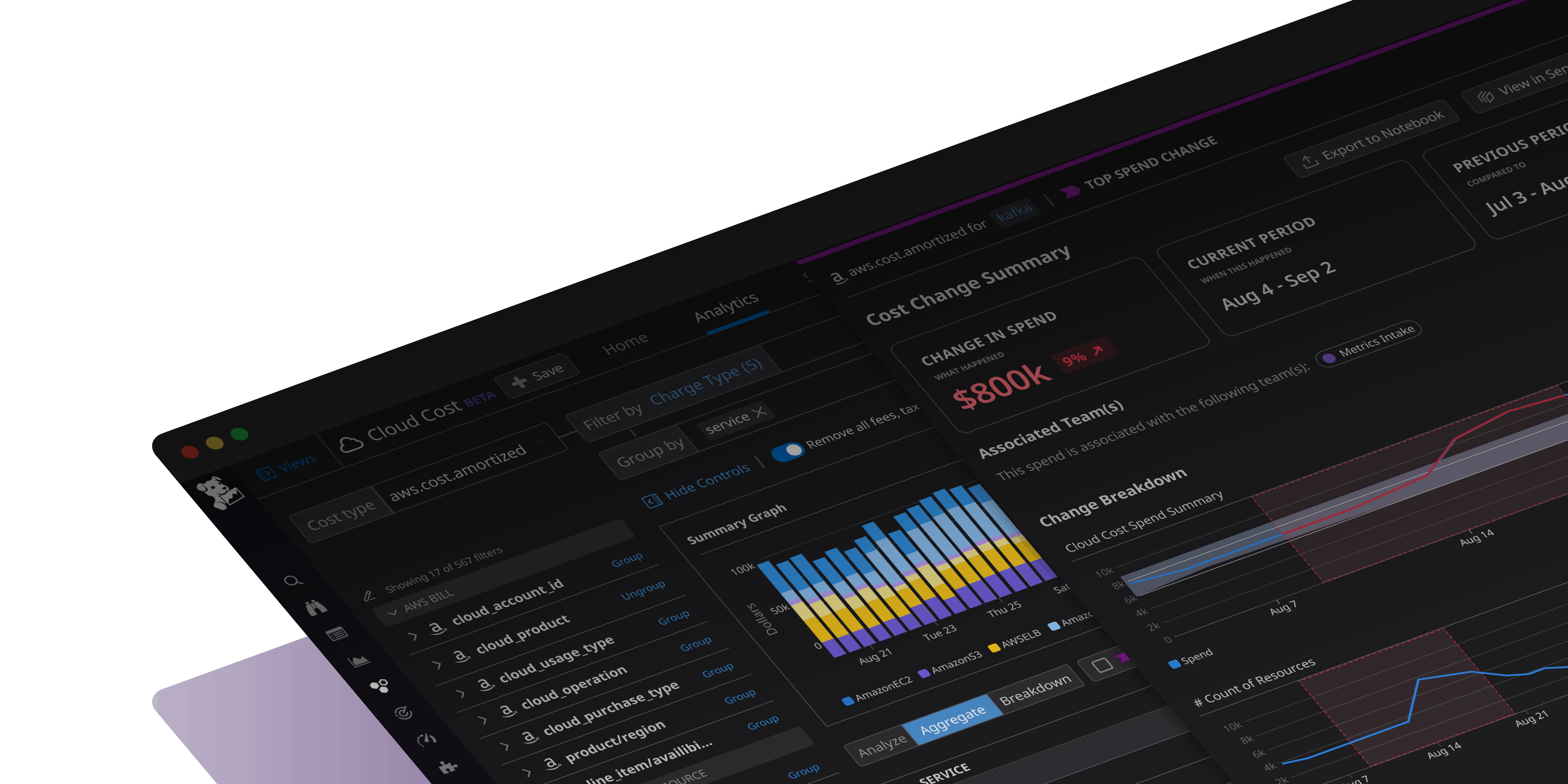 Own and optimize your cloud costs within your unified observability platform