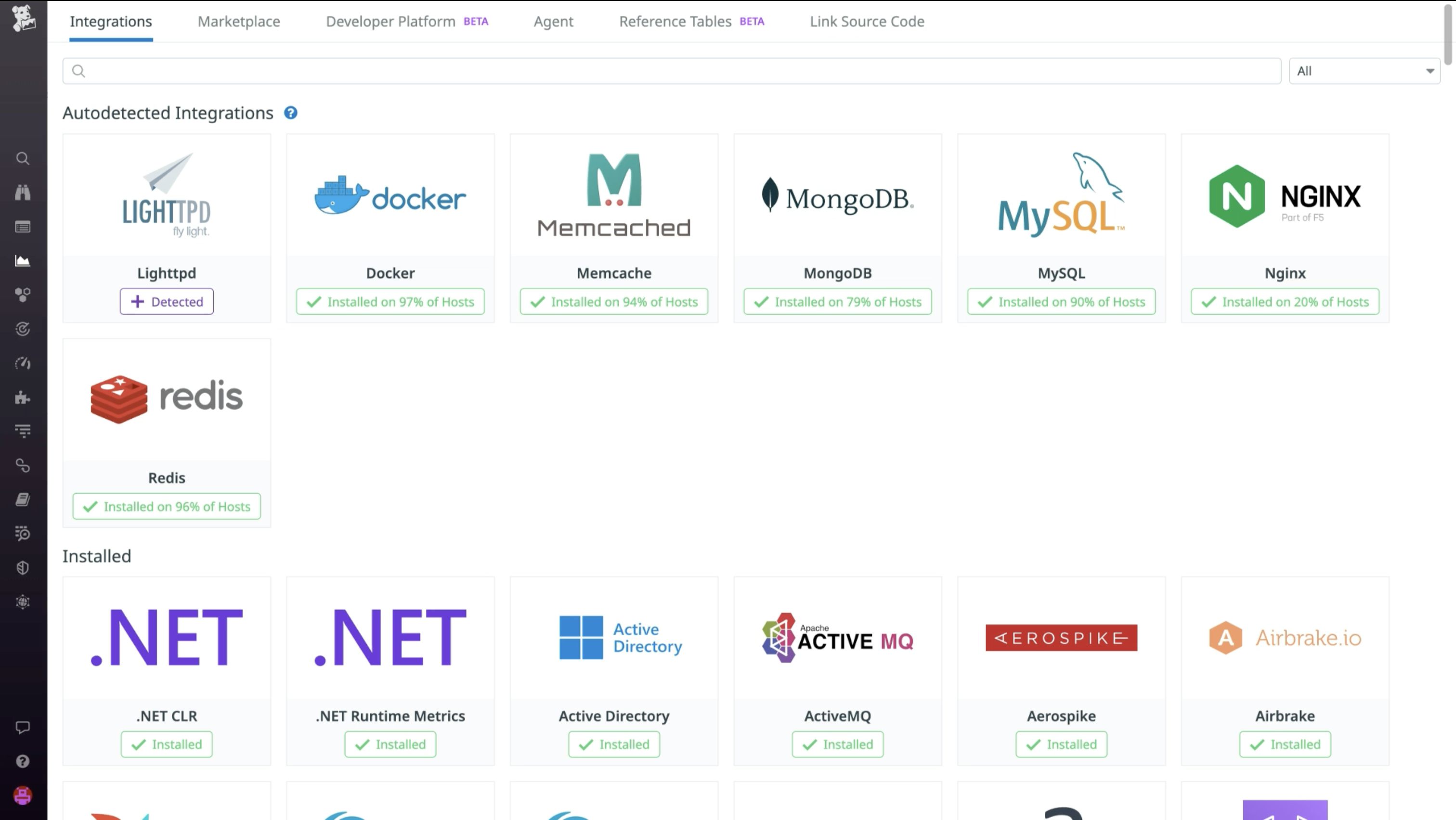 Extensive library of out-of-the-box security integrations