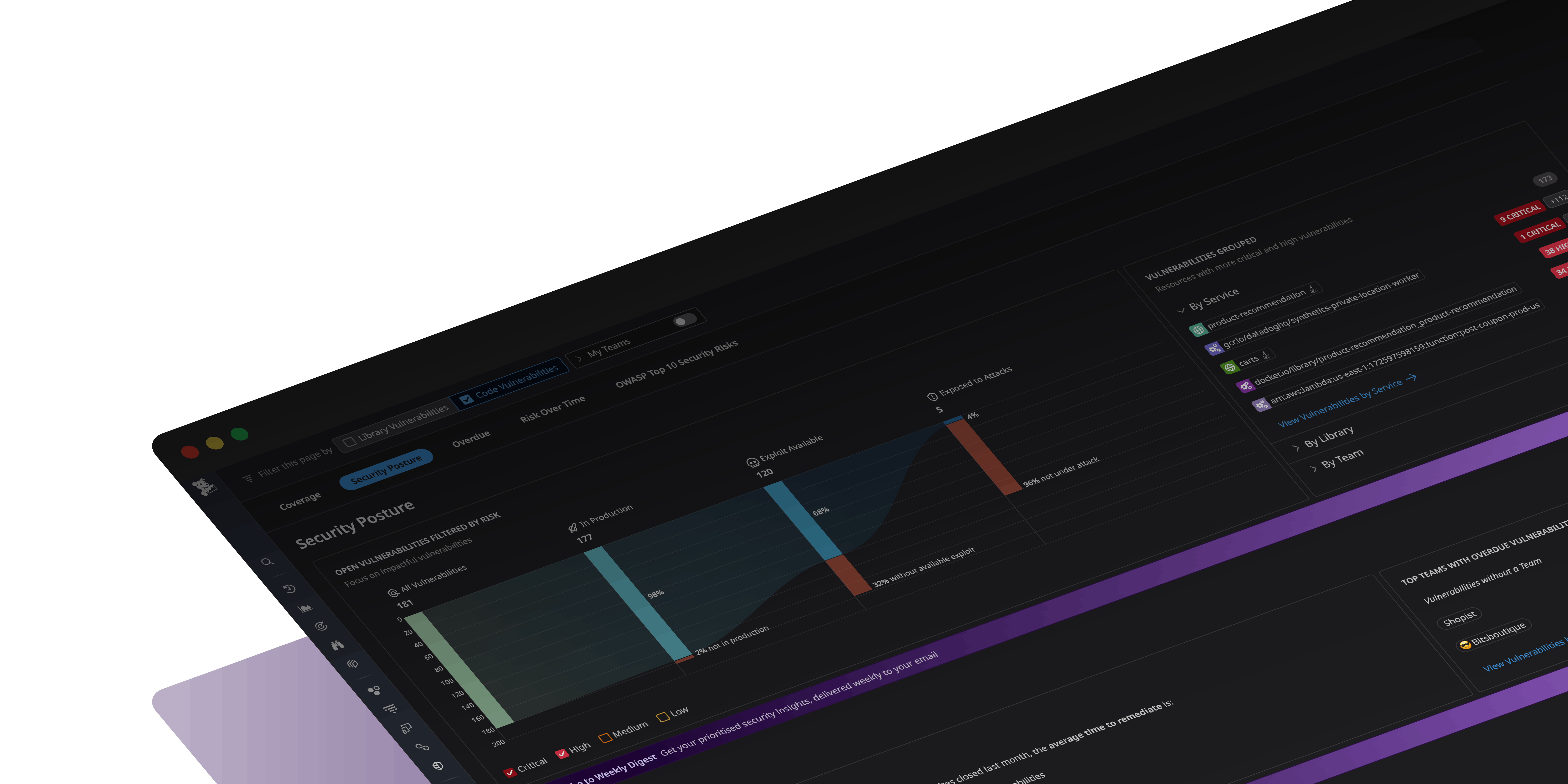 Detect real vulnerabilities in your production application’s code and fix them faster with observability context