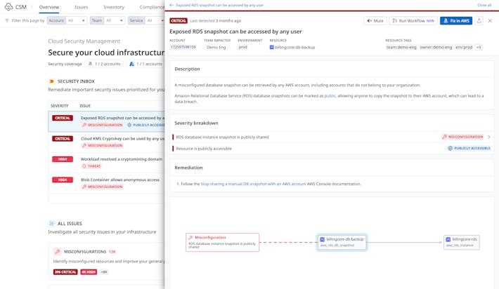 Secure your cloud infrastructure Secure your cloud infrastructure