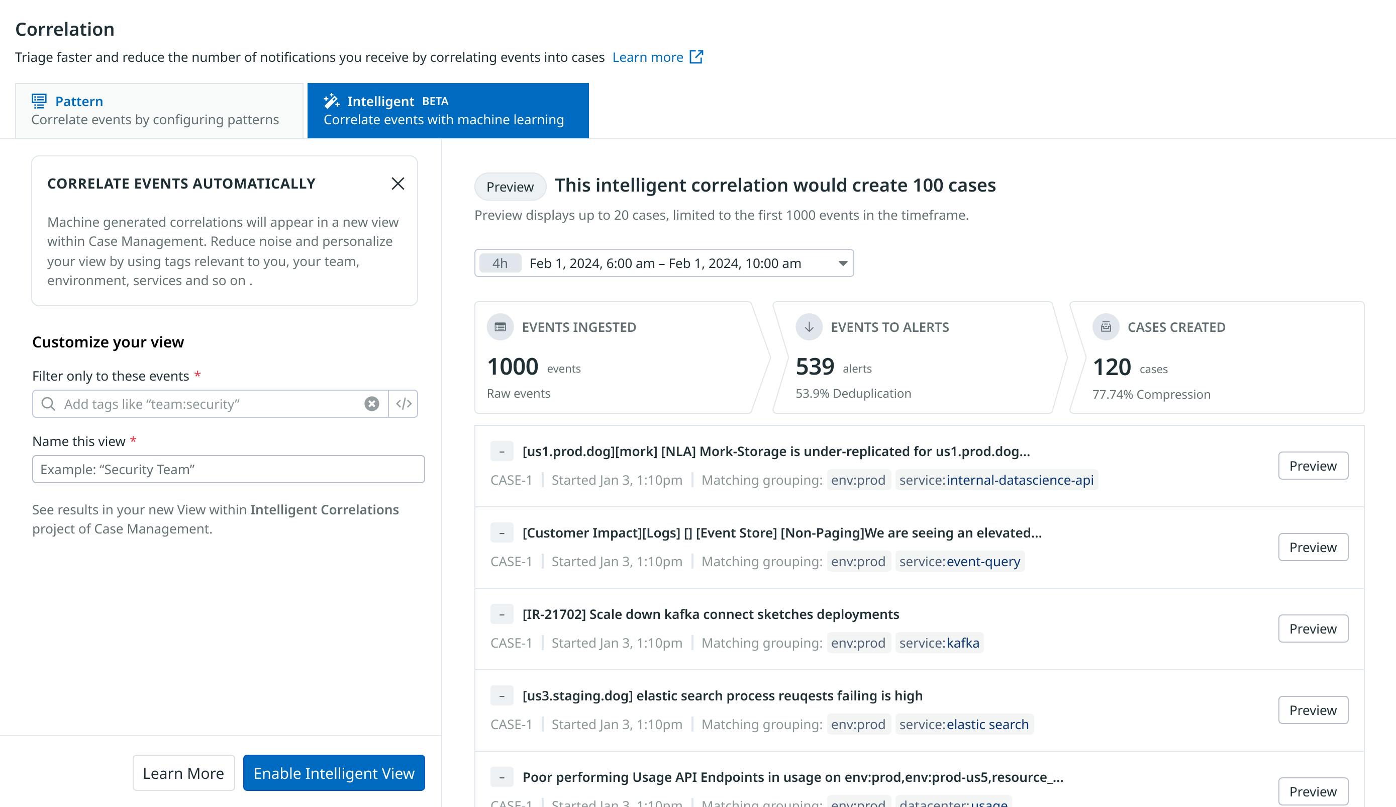 Reduce alert fatigue and ticket volume