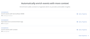 Enhance alert context with service knowledge and ownership Enhance alert context with service knowledge and ownership