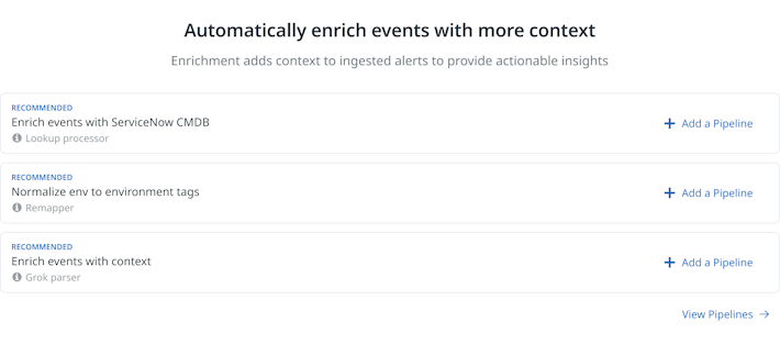 Enhance alert context with service knowledge and ownership Enhance alert context with service knowledge and ownership