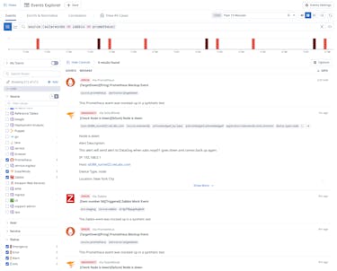 Aggregate alerts and change events from anywhere into a single case view Aggregate alerts and change events from anywhere into a single case view