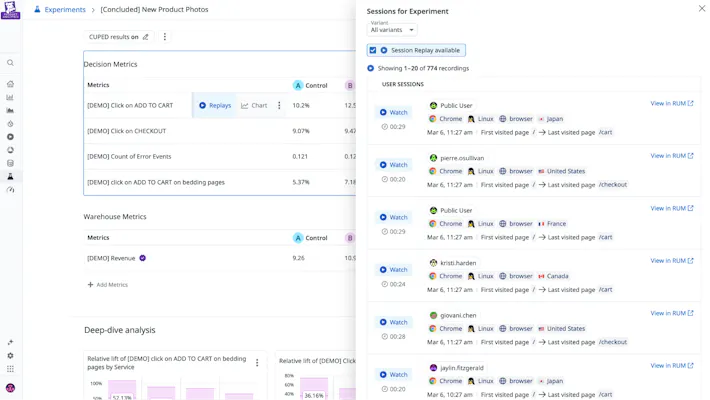 Experiment without compromising performance Experiment without compromising performance