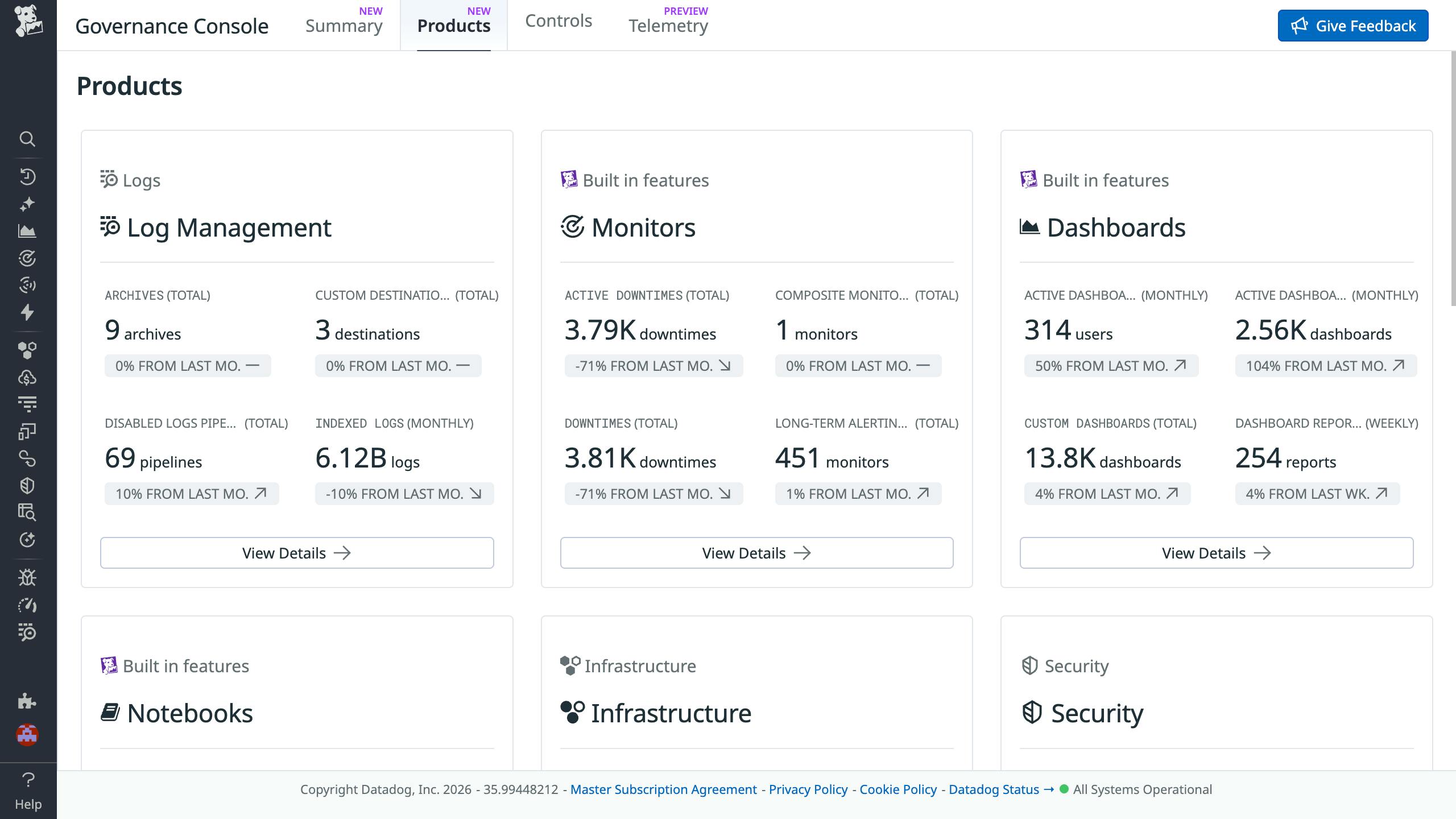 Empower admins to enforce governance policies at scale