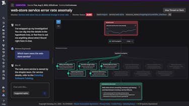 Put AI to work across your monitoring, development, and security workflows with a suite of intelligent agents that scale to your business needs.