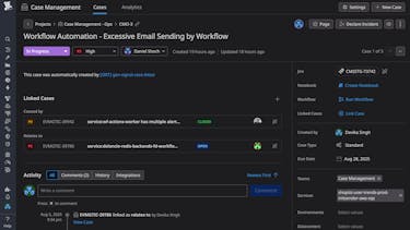 Triage, assign, and close tickets faster with integrated observability