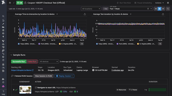 Achieve reliable user experiences with proactive monitoring