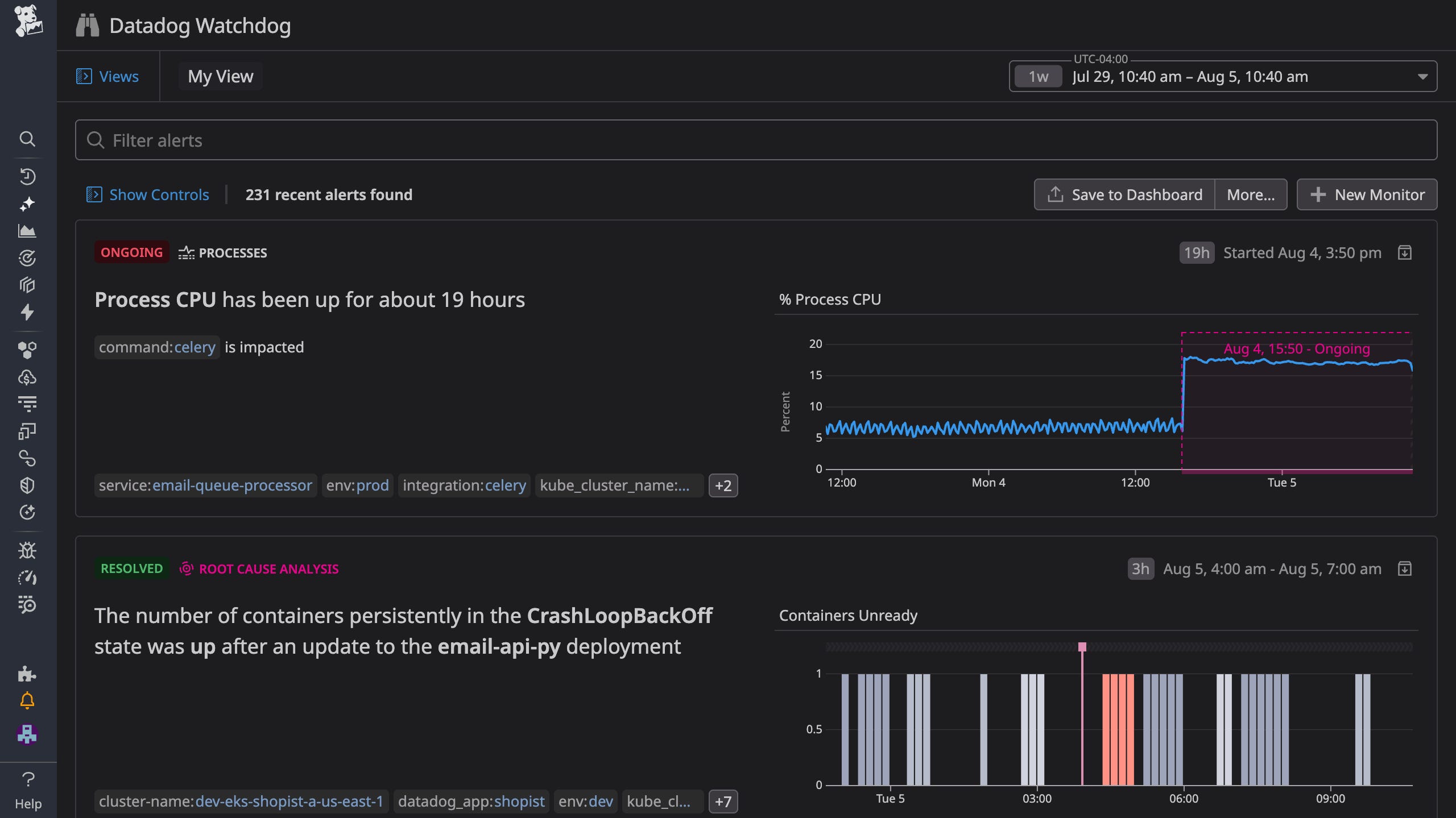 Datadog Cws Watchdog | Datadog