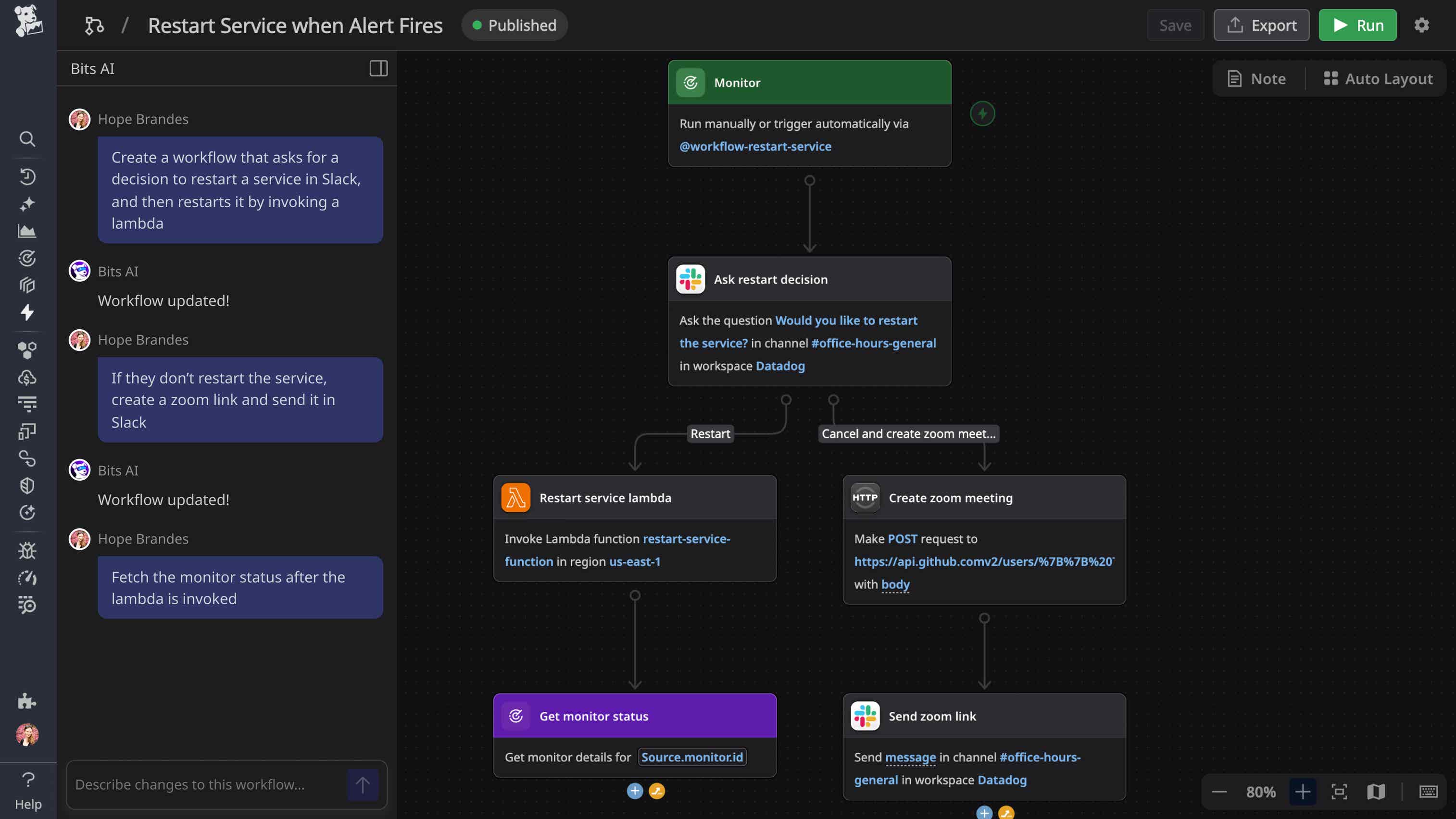 Workflow Automation | Datadog