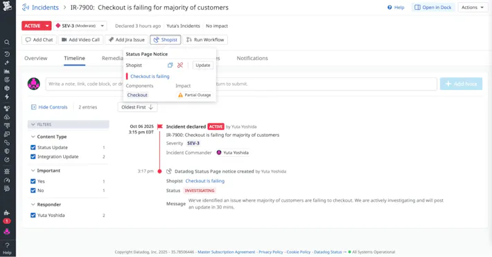 Keep everyone in the loop Keep everyone in the loop