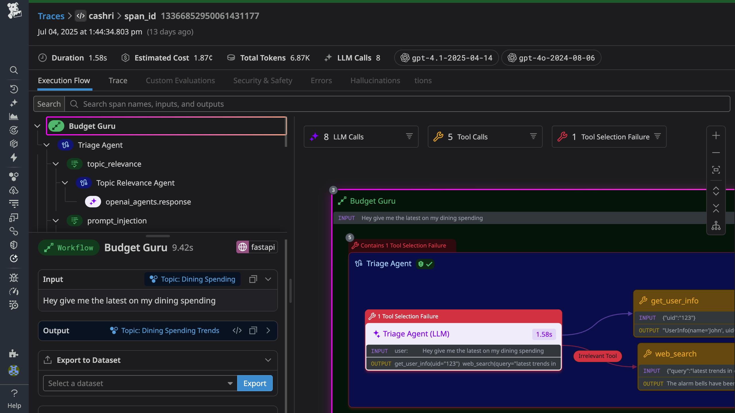 Develop, evaluate, and monitor LLM Applications with confidence
