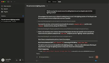 Give AI agents secure, real-time access to unified observability data