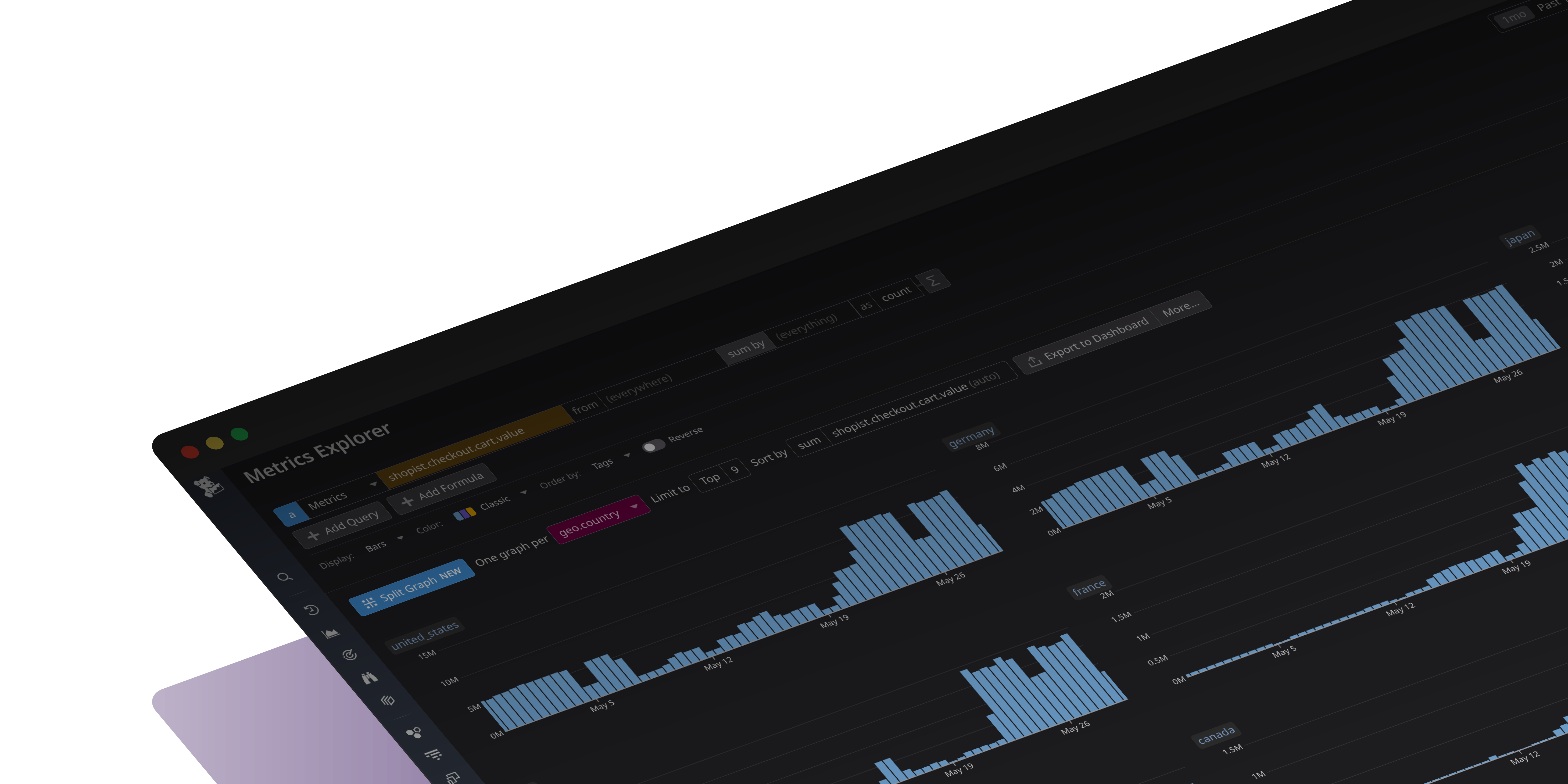 Metrics Datadog Icon Metrics | Datadog