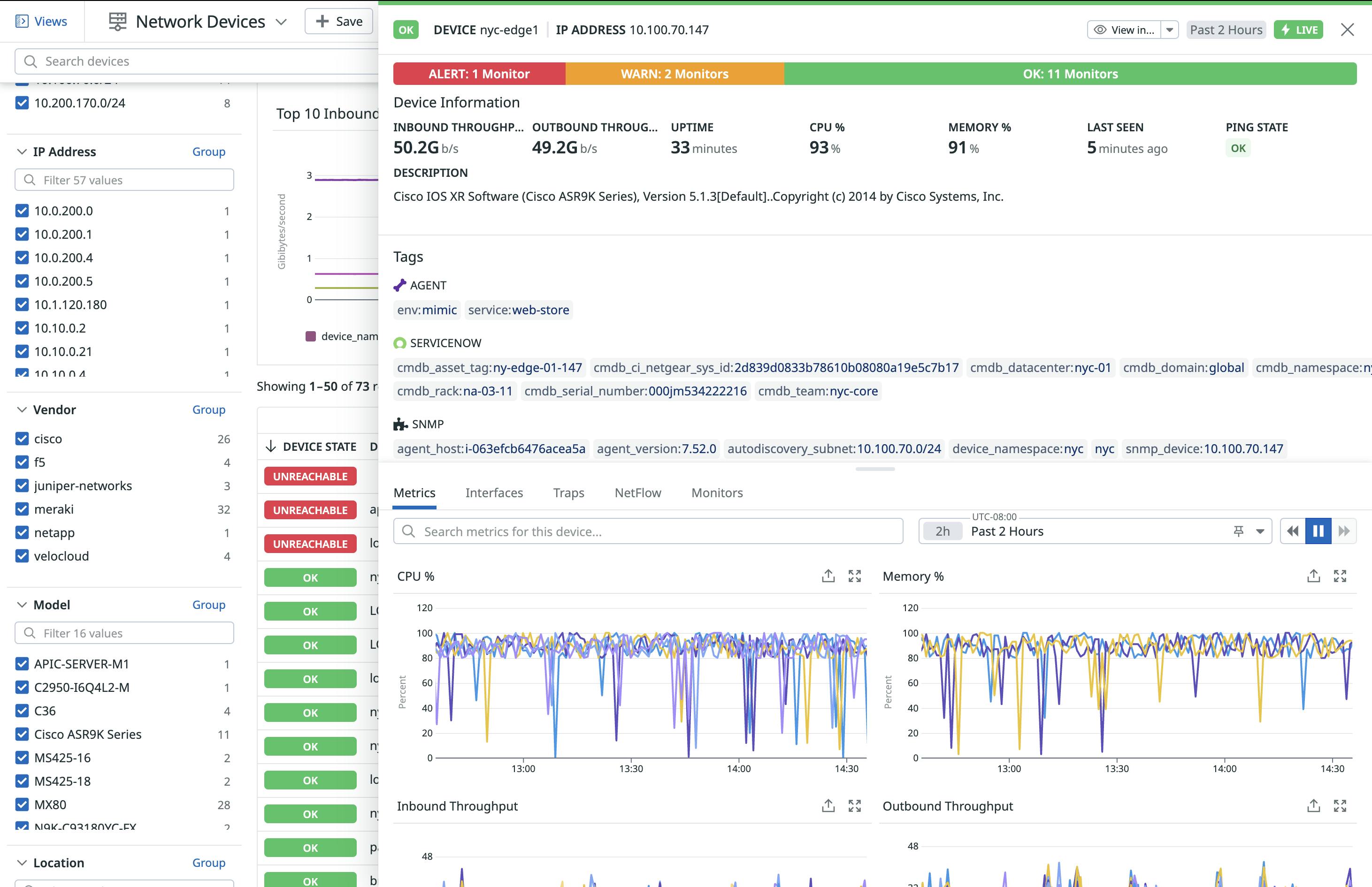 Built for hybrid multi-vendor environments