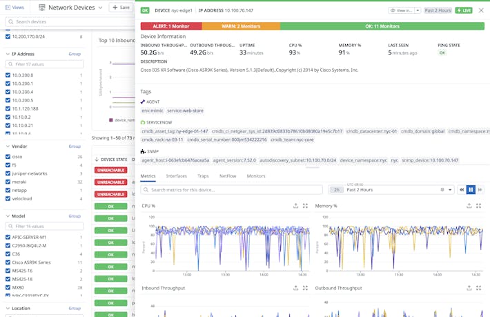 Built for hybrid multi-vendor environments Built for hybrid multi-vendor environments