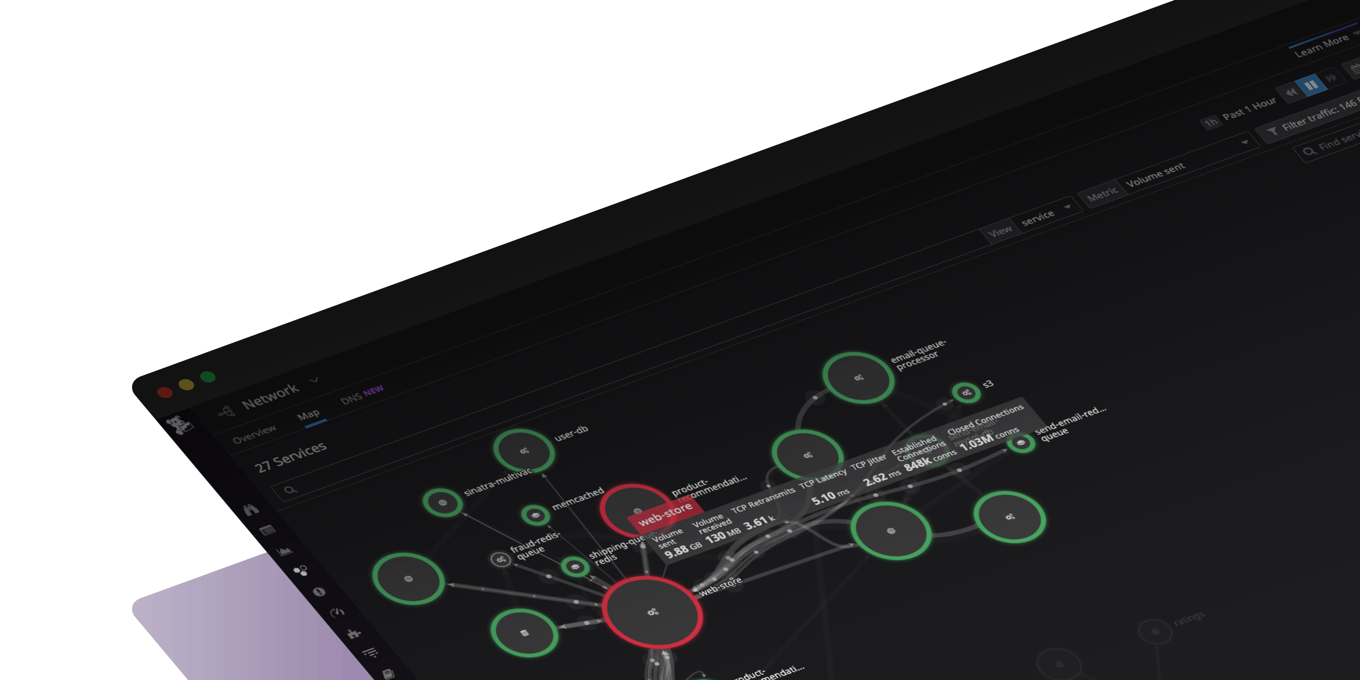 ネットワークパフォーマンスモニタリング