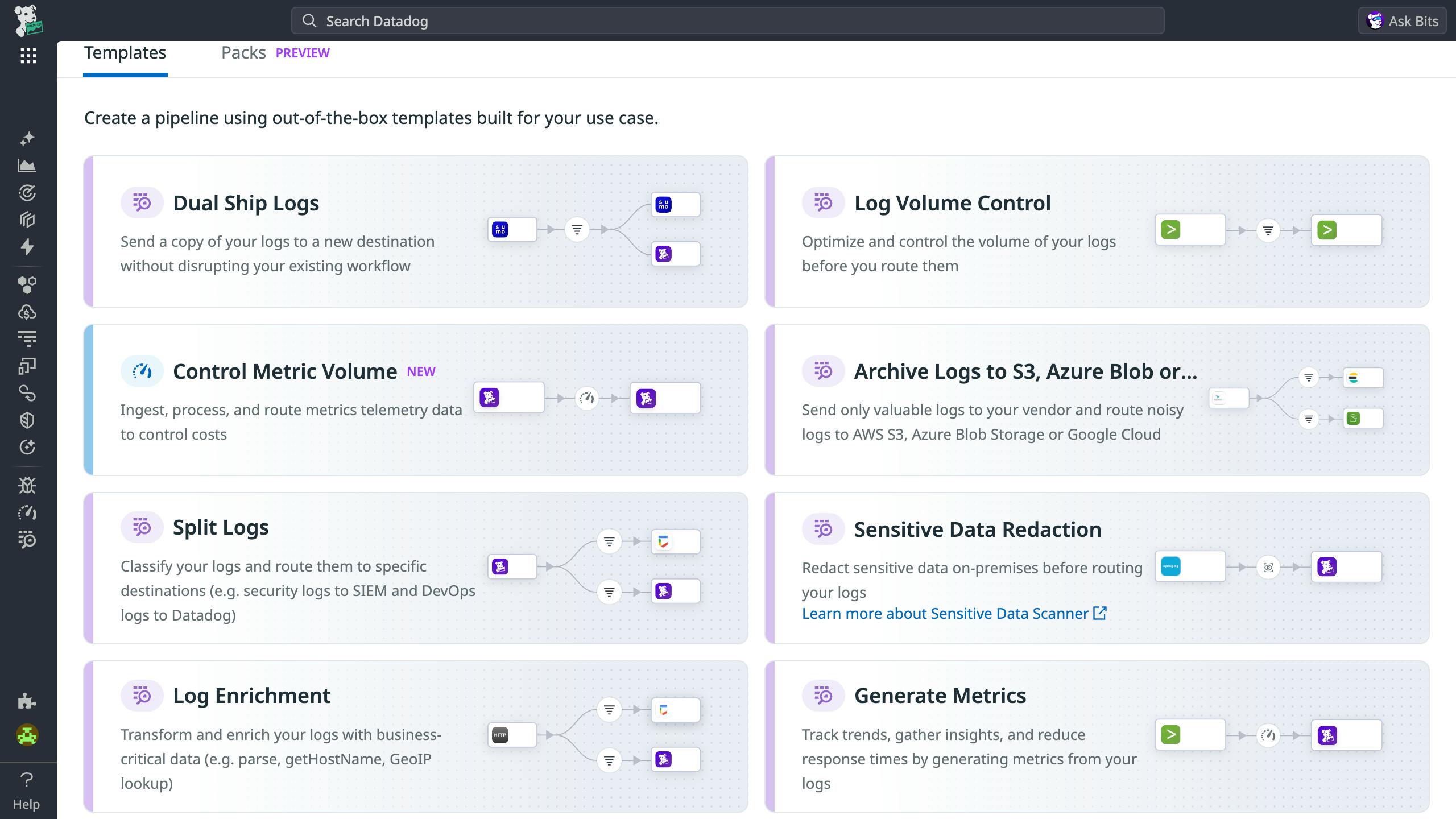 Create, deploy, and monitor high-performance pipelines from an intuitive UI