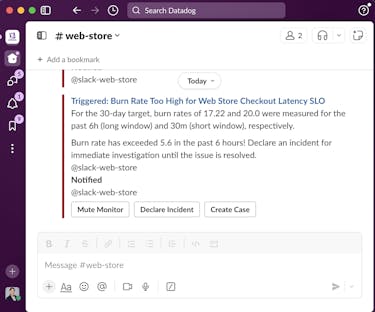 豊富な可観測性データを用いて、バーンレートの高い SLO を調査 豊富な可観測性データを用いて、バーンレートの高い SLO を調査