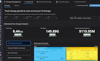 Storage Monitoring for Amazon S3, Google Cloud Storage, and Azure Blob Storage