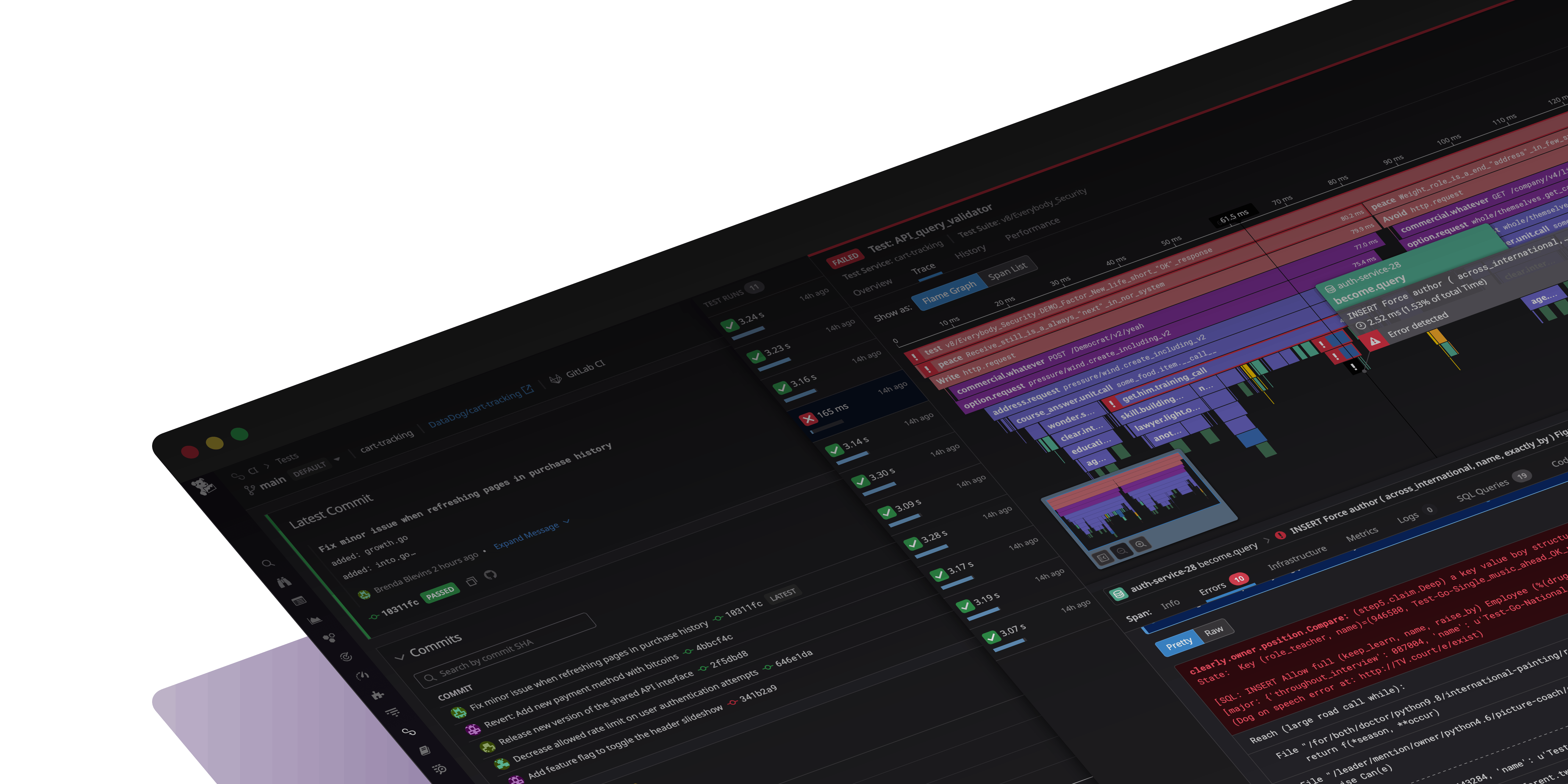 Monitor, debug, and accelerate every test suite across your entire CI environment
