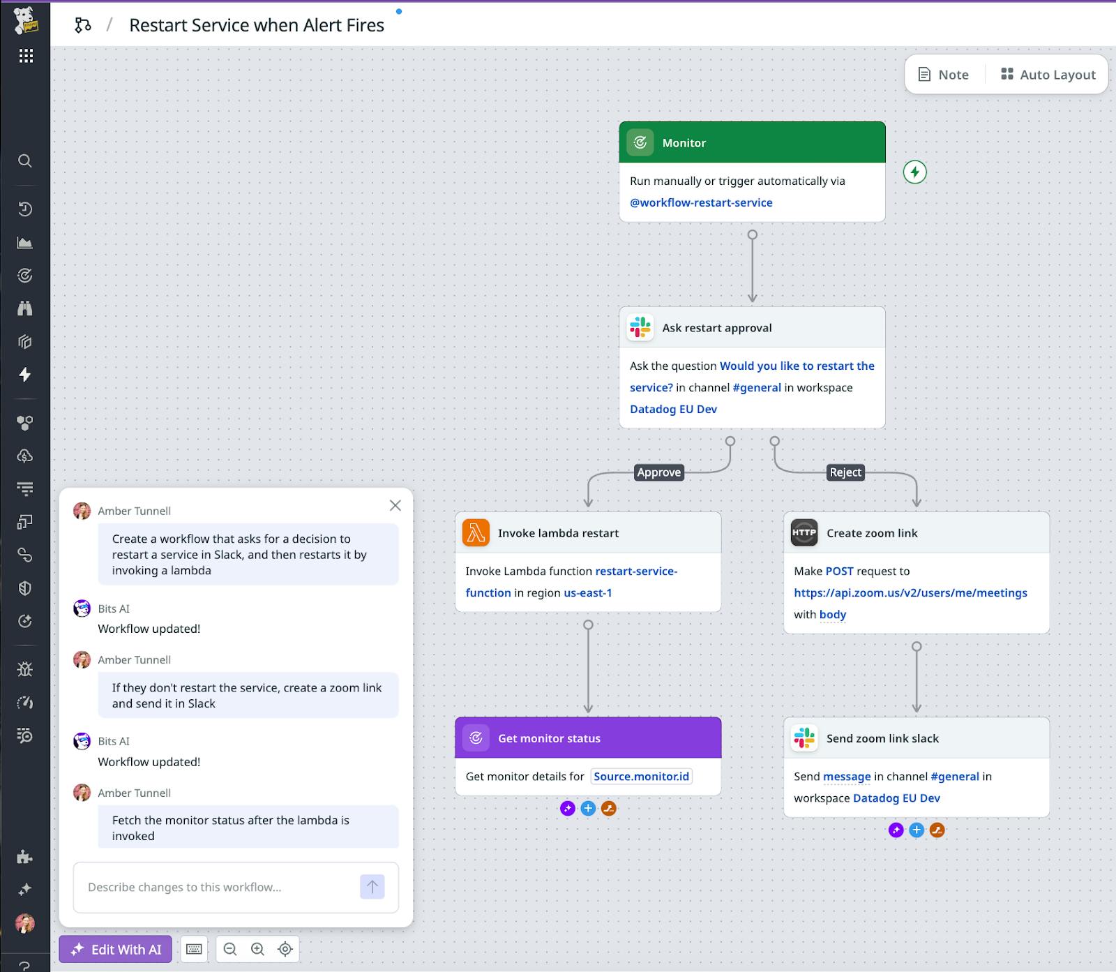 Build workflows faster using conversational AI